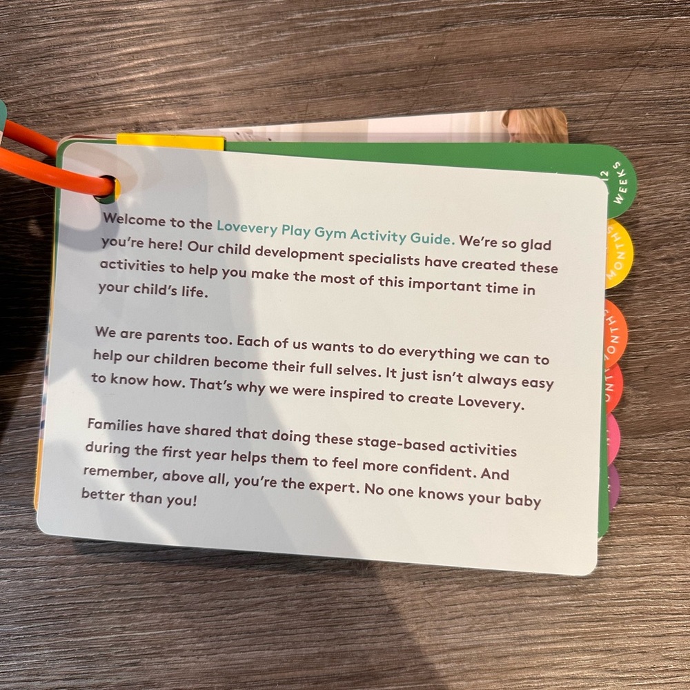 Lovevery Play Gym Activity Guide